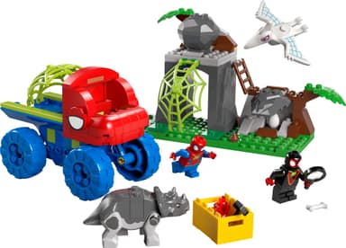 LEGO Spidey Team Spideyn pelastustehtävä dinomönkijällä 11199