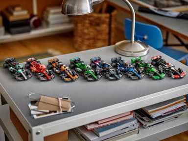 LEGO Speed Champions KICK Sauber F1 Team C44 ‑kilpa-auto 77247