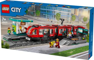 LEGO City Keskikaupungin pikaratikkapysäkki 60423