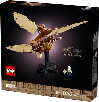 LEGO Icons Leonardo da Vincin lentävä kone 10363