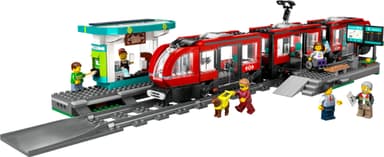 LEGO City Keskikaupungin pikaratikkapysäkki 60423