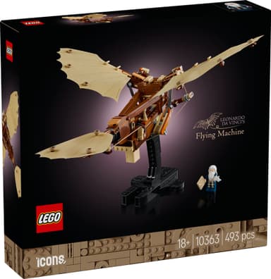 LEGO Icons Leonardo da Vincin lentävä kone 10363