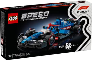 LEGO Speed Champions Visa Cash App RB VCARB 01 F1 ‑kilpa-auto 77246