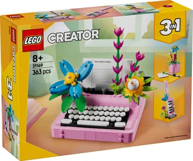 LEGO Creator Kirjoituskone ja kukat 31169