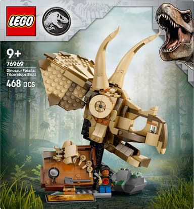 LEGO Jurassic World Dinosaurusfossiilit: Triceratopsin kallo 76969