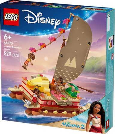 LEGO Disney Princess Vaianan seikkailukanootti 43270