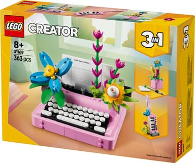 LEGO Creator Kirjoituskone ja kukat 31169
