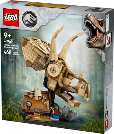 LEGO Jurassic World Dinosaurusfossiilit: Triceratopsin kallo 76969