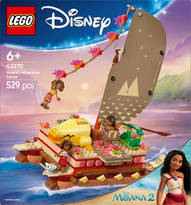 LEGO Disney Princess Vaianan seikkailukanootti 43270