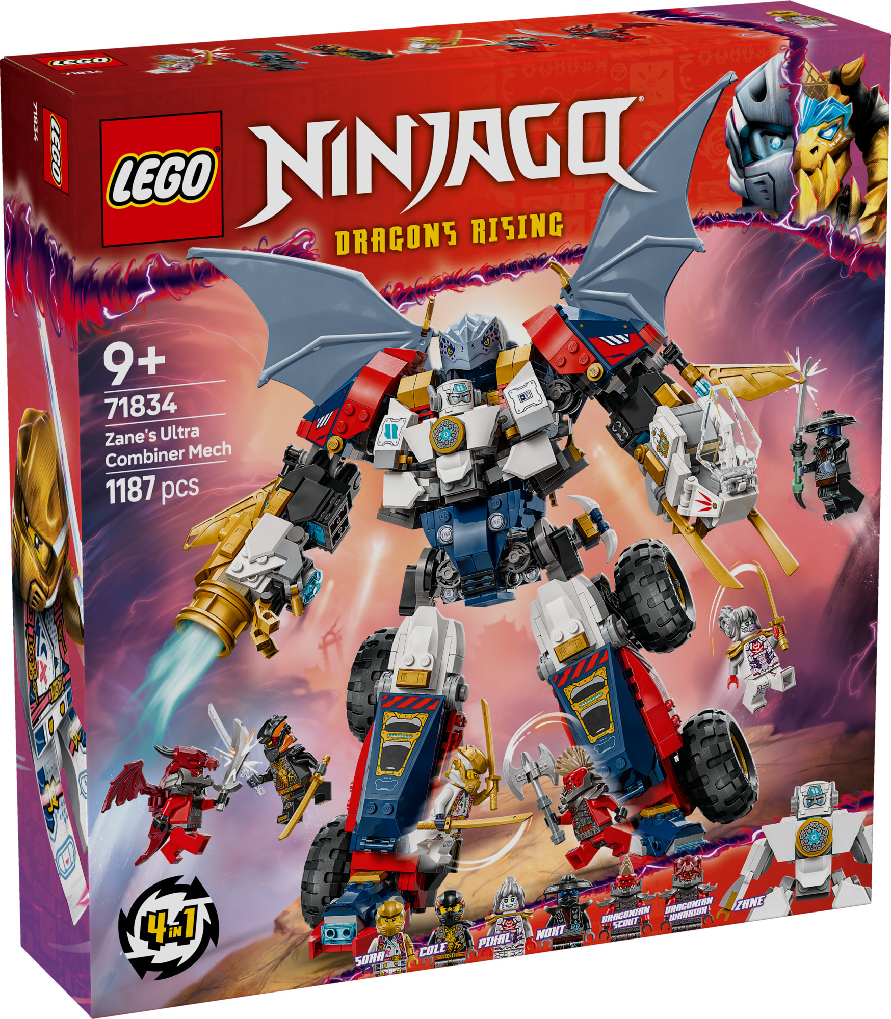 LEGO Ninjago Zanen ultrayhdistelmärobotti 71834