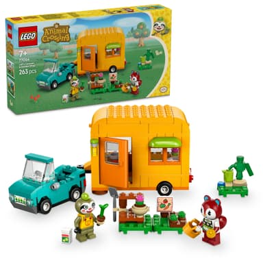 LEGO Animal Crossing Leif, asuntovaunu ja puutarhakauppa 77054