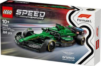 LEGO Speed Champions Aston Martin Aramco F1 AMR24 ‑kilpa-auto 77245