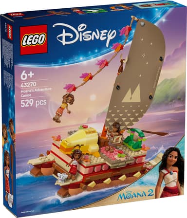LEGO Disney Princess Vaianan seikkailukanootti 43270