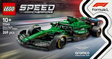 LEGO Speed Champions Aston Martin Aramco F1 AMR24 ‑kilpa-auto 77245