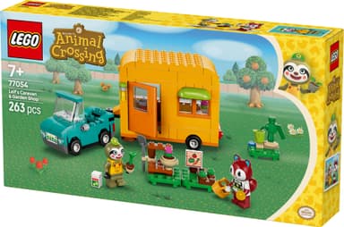 LEGO Animal Crossing Leif, asuntovaunu ja puutarhakauppa 77054