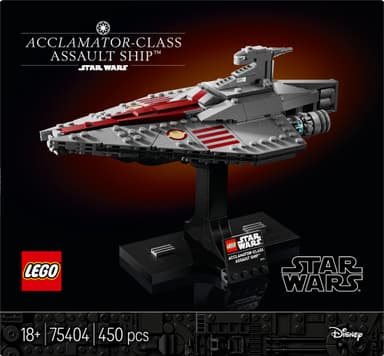 LEGO Star Wars Acclamator-luokan hyökkäysalus 75404