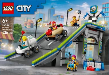 LEGO City Ei rajoja: Kilpa-autojen ramppirata 60460