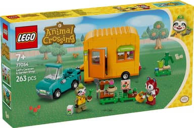 LEGO Animal Crossing Leif, asuntovaunu ja puutarhakauppa 77054