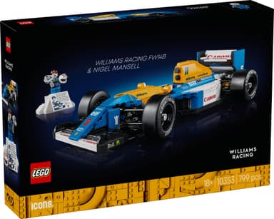 LEGO Icons Williams Racing FW14B ja Nigel Mansell 10353
