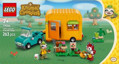 LEGO Animal Crossing Leif, asuntovaunu ja puutarhakauppa 77054