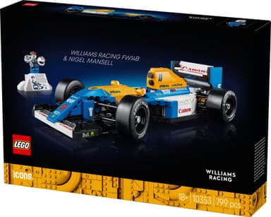 LEGO Icons Williams Racing FW14B ja Nigel Mansell 10353