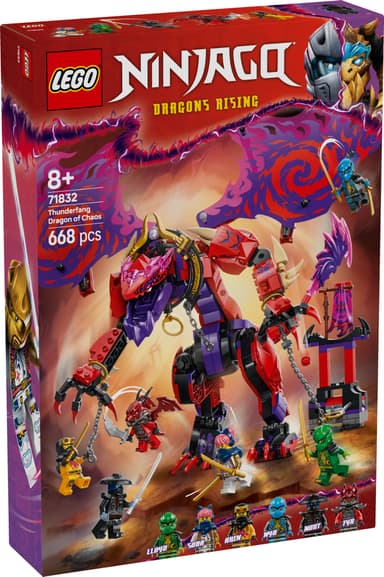LEGO Ninjago Kaaoslohikäärme Thunderfang 71832