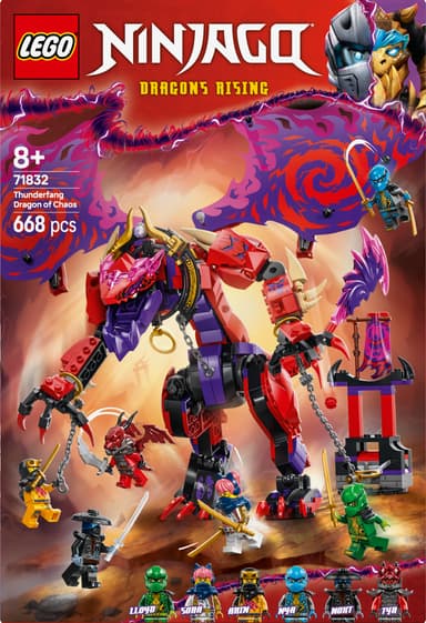 LEGO Ninjago Kaaoslohikäärme Thunderfang 71832