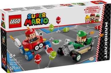 LEGO Super Mario Mario Kart – Baby Mario vastaan Baby Luigi 72034