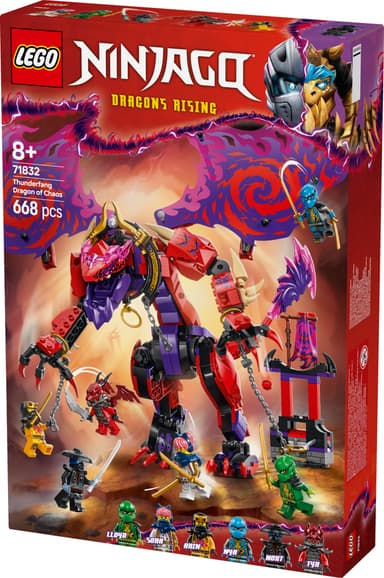 LEGO Ninjago Kaaoslohikäärme Thunderfang 71832
