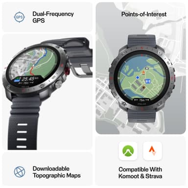Polar Grit X2 Pro urheilukello S-L (harmaa)