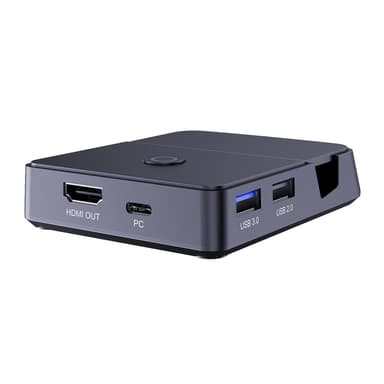Ezcap-etäasema ja videotallennus yhteensopiva Nintendo Switch HDMI 1080p:n kanssa 60 fps 2x USB-A