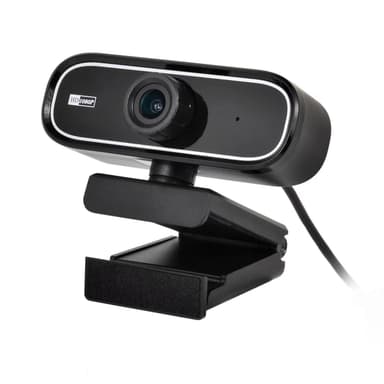 NÖRDIC USB-verkkokamera 1080P Full HD 30 fps mikrofonilla, jota voi kääntää 360 astetta 2MP automaattitarkennus