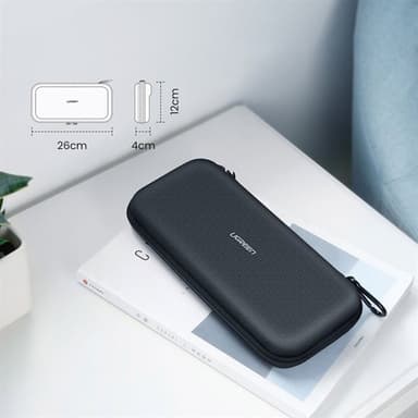 Ugreen Nintendo Switchin kanssa yhteensopiva säilytyskotelo - Svart