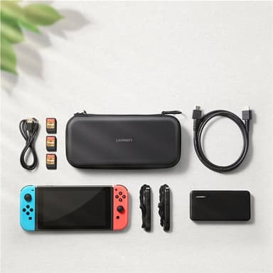 Ugreen Nintendo Switchin kanssa yhteensopiva säilytyskotelo - Svart