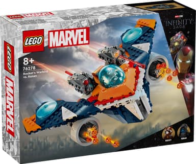 LEGO Super Heroes Rocketin Warbird vastaan Ronan 76278