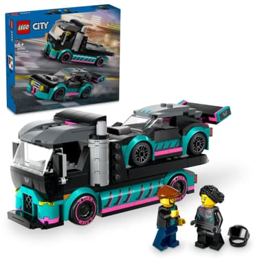 LEGO City Kilpa-auto ja autonkuljetusauto 60406