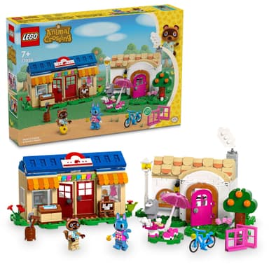 LEGO Animal Crossing Nook's Cranny ja talo, jossa Rosie asuu 77050
