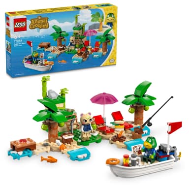 LEGO Animal Crossing Kapp'n veneretkellä saarelle 77048