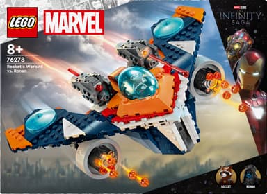 LEGO Super Heroes Rocketin Warbird vastaan Ronan 76278