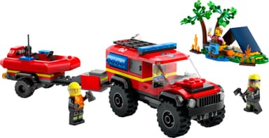 LEGO City Nelivetopaloauto ja pelastusvene 60412