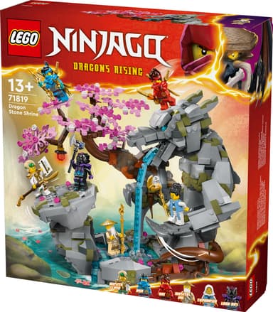 LEGO Ninjago Lohikäärmeen kivipyhättö 71819