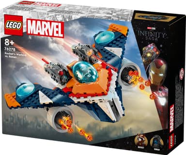 LEGO Super Heroes Rocketin Warbird vastaan Ronan 76278