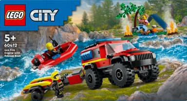 LEGO City Nelivetopaloauto ja pelastusvene 60412