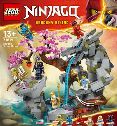 LEGO Ninjago Lohikäärmeen kivipyhättö 71819