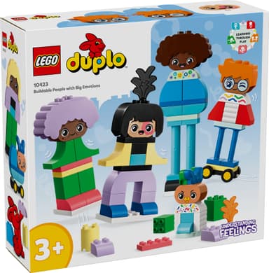 LEGO DUPLO Town Rakenna ihmisiä isoine tunteineen 10423