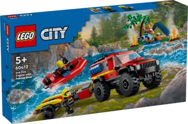 LEGO City Nelivetopaloauto ja pelastusvene 60412
