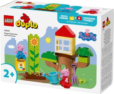 LEGO DUPLO Peppa Pig Pipsa Possun piha ja puumaja 10431