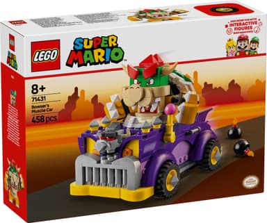 LEGO Super Mario Bowserin muskeliauto ‑laajennussarja 71431