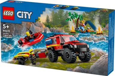 LEGO City Nelivetopaloauto ja pelastusvene 60412
