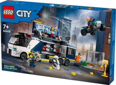 LEGO City Poliisin rikoslaboratorioauto 60418